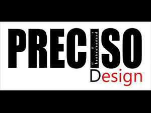 Marca da empresa Preciso Design.